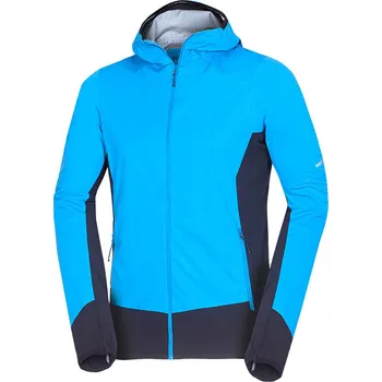 Pánská větrovka Northfinder Pánská trekingová hybridní lehká bunda REMO, modrá, M