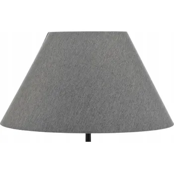 Stínidlo Stínidlo na lampu, moderní kuželové, E27, šedé 25x50, výška 27 cm, AVOLA