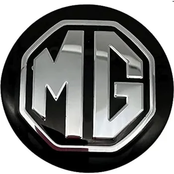 Znak automobilu MG znak - emblem 56mm černý