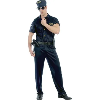 Karnevalový kostým Fiestas Guirca Pánský kostým policisty - velikost M - 48/50