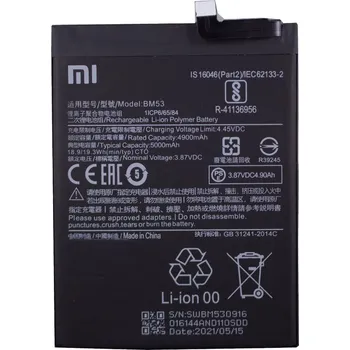 Baterie pro mobilní telefon Xiaomi Baterie pro Xiaomi Mi 10T 5G / Redmi K30s, BM53, originální, 5000 mAh