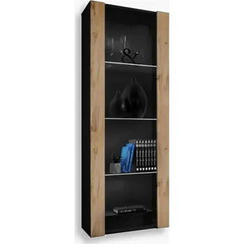 Komoda Skříňka černá matná 159 x 55 x 35,5 cm Komodee