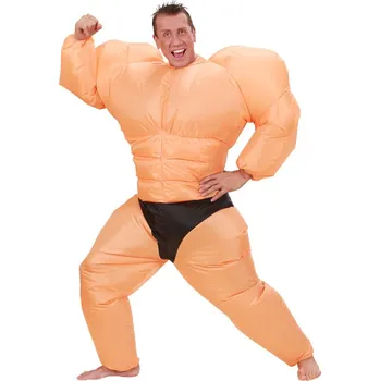 Karnevalový kostým Widmann Nafukovací kulturista s kompresorem