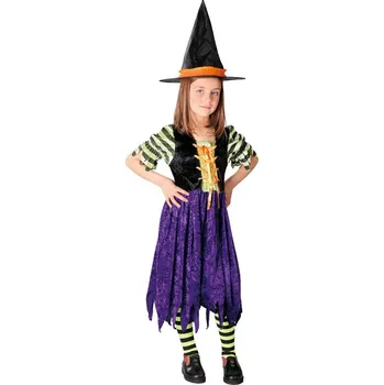 Karnevalový kostým Fiestas Guirca Kostým čarodějnice D - věk 7 - 9 roků - 125 - 135 cm