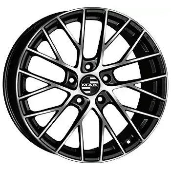 Alu kolo Alu kola MAK MONACO-D, 19x11 5x130 ET50, černá lesklá + leštění