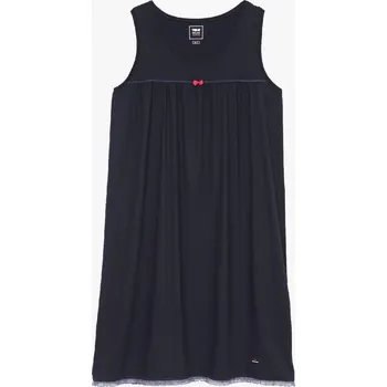 Dámská noční košile TREAT WEAR DÁMSKÁ NOČNÍ KOŠILKA - HYDRATE LIGHT RAMÍNKA: Černá M