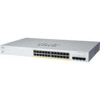 Switch Switch CISCO CBS220 Smart 24-port GE, PoE, 4x1G SFP