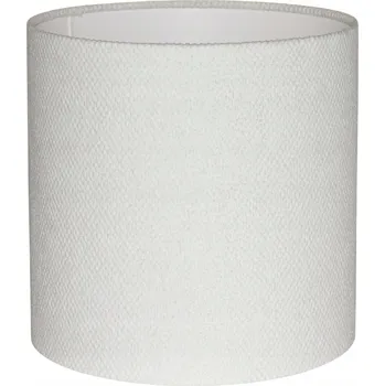 Stínidlo Stínidlo na lampu stojací/závěsnou, válec 15/15 cm, patice E27, bílé, bublinky AREZZO