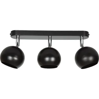 Poloplafon Light Home 37 x 10 cm černý