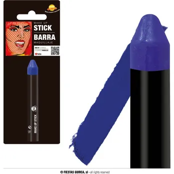 Karnevalový doplněk Fiestas Guirca Kosmetická barevná tužka - líčidlo modré