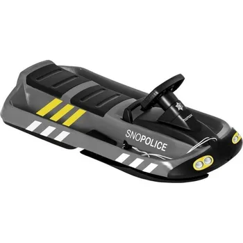 HAMAX Sněžný bob Sno Police - šedý/černý 25/26