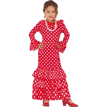 Karnevalový kostým Fiestas Guirca Flamenco - dětký kostým - věk 10 - 12 roků - 142 - 148 cm