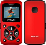 EVOLVEO EasyPhone ID, mobilní telefon pro seniory, červená