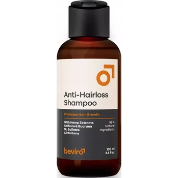 Šampon Beviro Anti-hairloss Posilující šampon na vlasy kofein + guarana 100ml