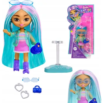 PANENKA BARBIE EXTRA MINI MINIS duhové vlasy HLN45