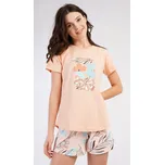 Vienetta Dámské pyžamo šortky Melissa: meruňková S