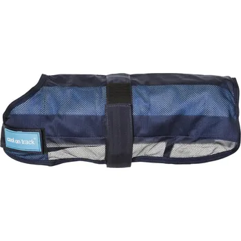 Pelíšek pro psa BACK ON TRACK Deka pro psy Back on Track, chladicí, blue 25 cm