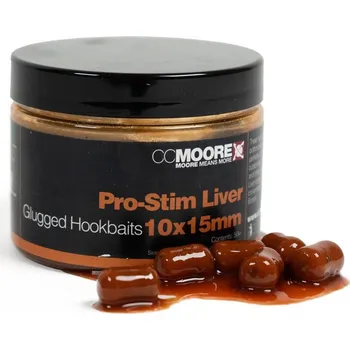 Boilies CC Moore Pro-Stim Liver - Boilie 15x18mm v dipu 50ks