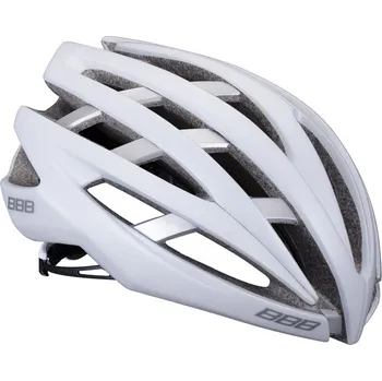 Cyklistická přilba BBB Icarus helma bílo/stříbrná (BHE-05) Velikost: M