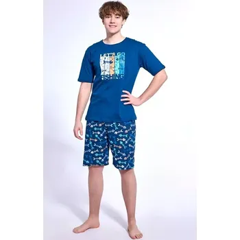 Chlapecké pyžamo Chlapecké pyžamo Cornette Fun Young Fish 551/50 velikost 176