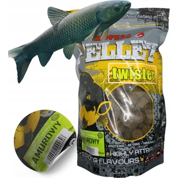 PROFESS PELETY NÁVNADA AMUR 18MM 700g PELETY NA AMURY KAPRY ÚČINNÉ