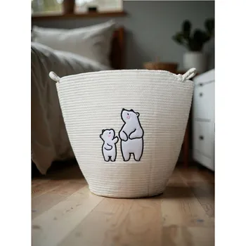 Úložný box Sinsay - Úložný koš - bílá - 664FU-00X - 664FU-00X-ONE