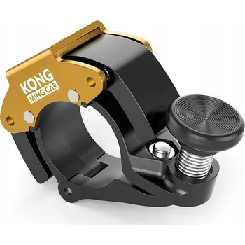 Zvonek na kolo Zvon na kolo Ring Hlasitý 100dB Mechanický Zlatý KONG 54mm