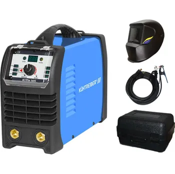 Svářečka Kühtreiber KITin 165 TIG LA + kabely 16/3m + maska + kufr