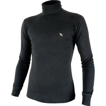 Pánská mikina BACK ON TRACK Svetr Polo s rolákem Back on Track, pánský, černý XL