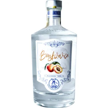 Pálenka Palírna Kuželov (U větrného mlýna) Horňácká Broskvovice 50% 0,5l