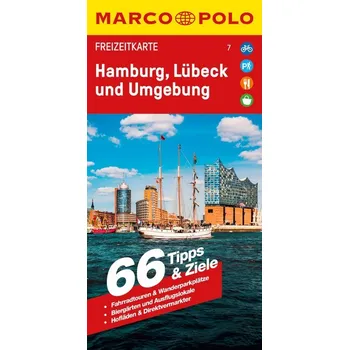 MARCO POLO Freizeitkarte 7 Hamburg, Lübeck und Umgebung 1:100.000
