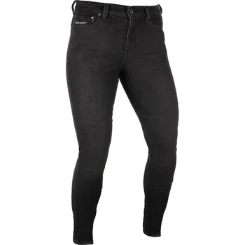 Moto kalhoty kalhoty SOFIA AA Slim jeans, OXFORD, dámské (černá, vel. 14)
