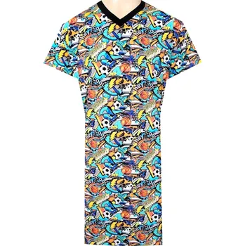 Pánská noční košile Pánská Noční Košile FOLTÝN NK404 Velikost: 6XL, Materiál: Krátký rukáv