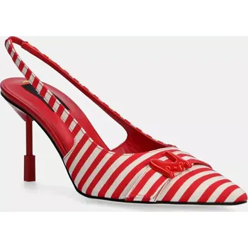 Dámské lodičky Lodičky MSGM 3841MDS834.962.18 červená 33X, EUR 40