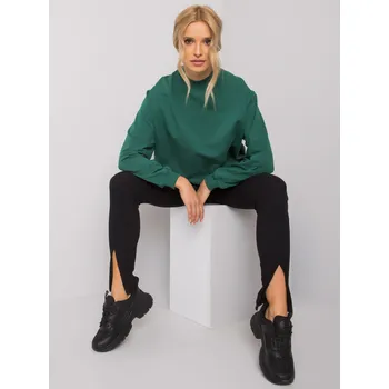Dámská mikina Tmavě zelená dámská mikina RV-BL-5185.90P-dark green Velikost: L/XL