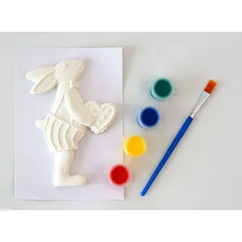 Velikonoční dekorace Zajíček k vymalování