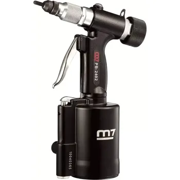 Nýtovací pistole Pneumatická nýtovačka Mighty Seven M7 PB-2402 - M4-M10, 16/18kN, 1.5l/cyklus, 6.3bar, 1.55kg