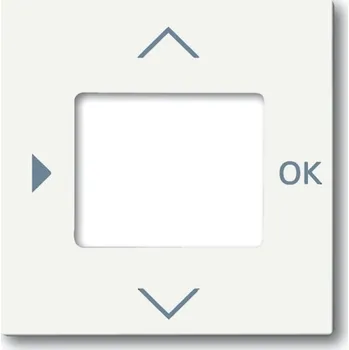 vypínač Kryt pro přístroje s displejovým modulem ABB Future linear, Busch-axcent 2CKA006430A0388 mechová bílá