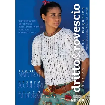 Časopis Dritto & Rovescio 78 (Časopis s návody Adriafil č.78)