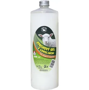 Tělový balzám Sprchový gel s lanolinem – 1000 ml