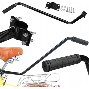 Odrážedlo DRŽÁK PRO VÝUKU JÍZDY NA KOLE ODRÁŽEDLO VODÍTKO NA KOLO, MADLO, RUKOJEŤ PRO JÍZDU NA KOLE