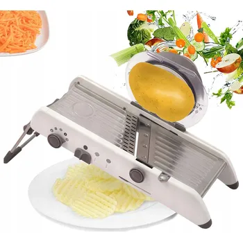 Kráječ zeleniny Kráječ na zeleniny s struhadlem - sada s rukavicemi a kartáčem