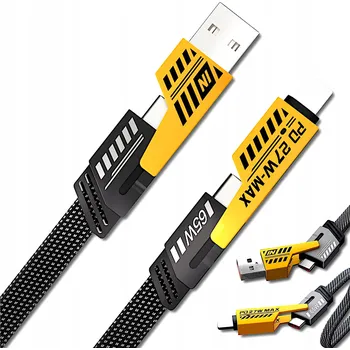 Datový kabel Kabel Nocton USB - USB typ C / microUSB / Lightning 1 m vícebarevný