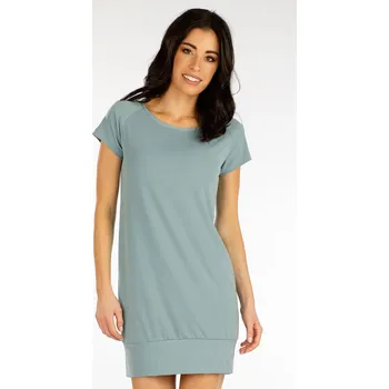 Dámské šaty Dámské tunikové šaty LITEX šedozelené M