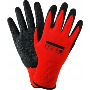 Pracovní rukavice Rukavice ART.MAS Pracovní rukavice máčené v latexu, 1 balení, velikost 10 - XL, 12 párů