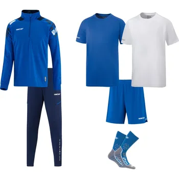 Saller VIBE BASIC Tréninkový set BARVA: 118 modrá-tmavě modrá, Velikost: XL Saller VIBE BASIC Tréninkový set – Kompletní sportovní výbava pro každodenní trénink