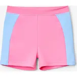 Dětské plavky s UV ochranou 50+, Růžová Velikost: 110/116