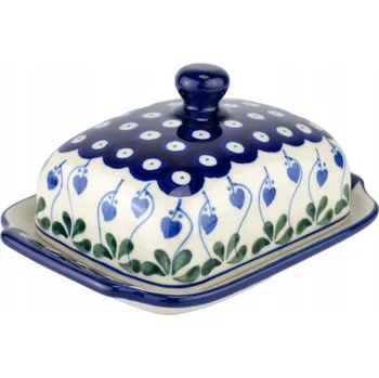 Máslenka Máslenka, dóza na máslo 18 cm Ceramika Artystyczna Bolesławiec