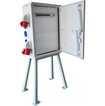 Rozvaděč Elektro rozvaděč stavební rozvodnice přípojka 4x 230V 16A 32A TBL