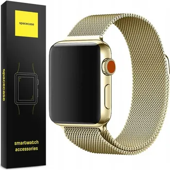 Pouzdro na mobilní telefon Řemínek Spacecase pro Apple 23mm zlatý